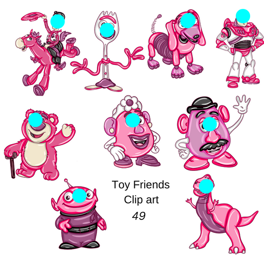 Exclusive clip art gang 49 pc