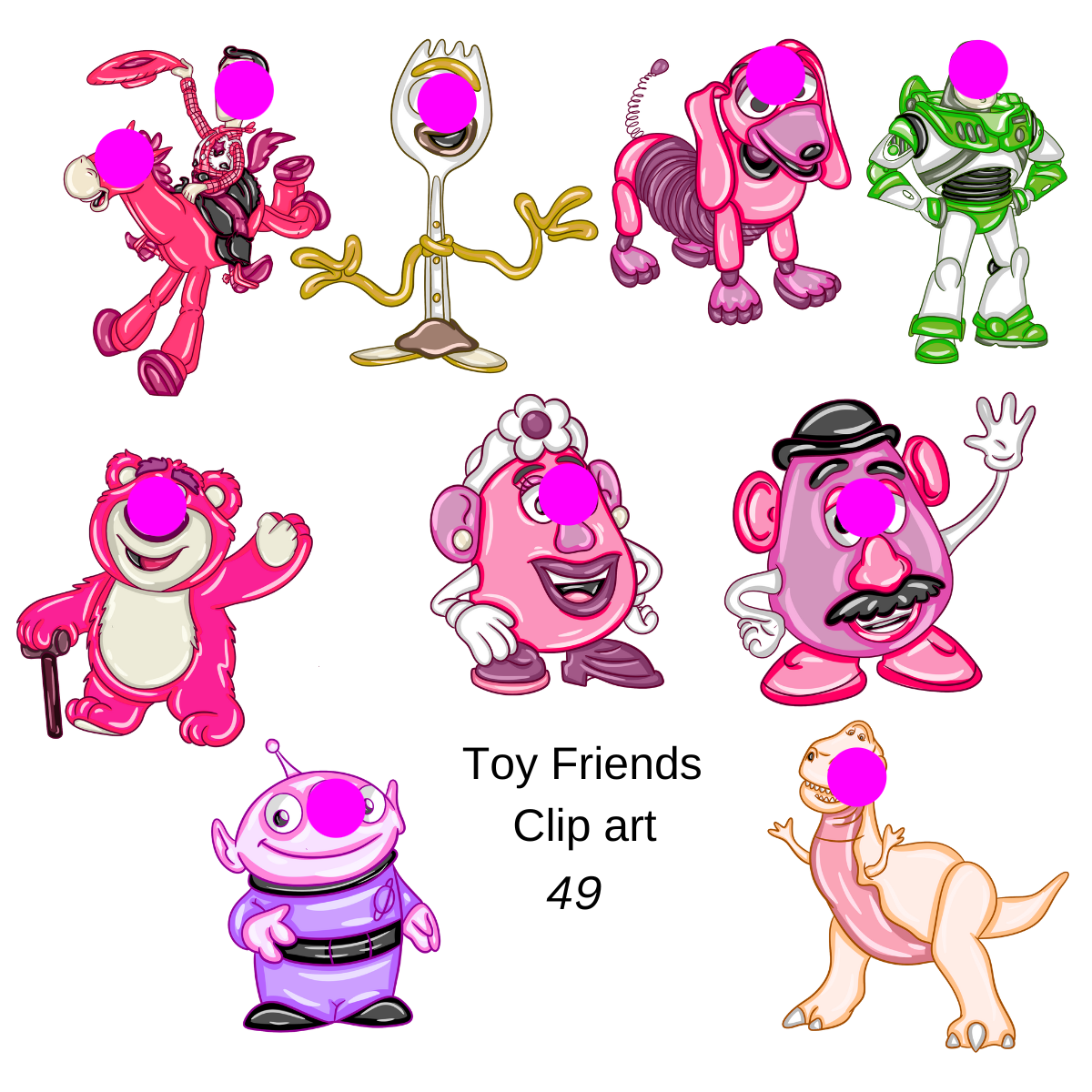 Exclusive clip art gang 49 pc
